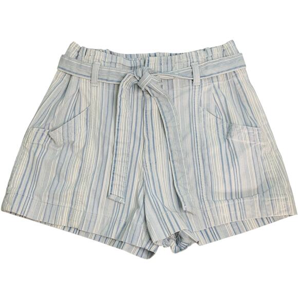 American Eagle Outfitters Pants - NWT American Eagle Retro Striped Paperbag Mom Shorts Size 2